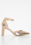 Superbalist London Closed Block Heel - Rose Gold