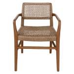 Goa Teak Dining Arm Chair