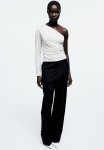 One-shoulder Top - Cream