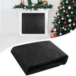 Magnetic Fireplace Cover Blanket Draft Stopper 39 33IN Brick Fireplace Screen Insulation Cover Chimney Cold Air Blocker With Str