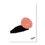 Peach Art Print - A2