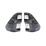 Toyota Hilux LED Black & Chrome Tailight Set - Autostyle Motorsport South Africa
