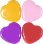 Dala Heart Shaped Beads 15G