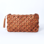 Tan Tequila Leather Crossbody Bag - Tan