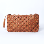 Tan Tequila Leather Crossbody Bag - Tan
