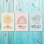 Unisex: Set Of 3 - Shine Brightly Set - 3X A3