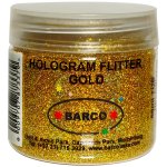 Barco Gold Hologram Flitter 50ML Yellow Label