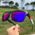 1PC Square Polarized Colorful Hip Hop Fashion Glasses Trendy Photo Props Men's Decorative Glasses Daily Stylish Accessories Perf