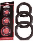 Malesation Diamond Cock Ring Set