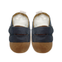 Pitta-patta Soft Genuine Leather Baby Shoes - Nate Light Vintage & Navy