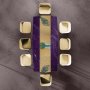 Lavender Vase Table Runner By Yolande Smith