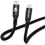 Volkano Weave Series 60W Magnetic Type-c Cable - Black VK-20239-BK