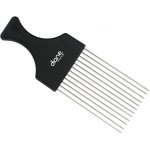 Diane XL Steel Lift Comb With Metal Pins Black