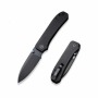 We Knives Big Banter Thumb Stud Black G10 Handle - WE21045-1
