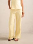 Posey Linen Wide Leg Pants - 16 Banana Set