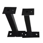 200MM Uv Treated Plastic Bracket Black