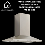 Falco Stainless Steel Pyramid Island Cookerhood - 90CM FAL-90-I52S