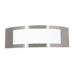 Outdoor Light L046 Stainless Steel With White Polycarbonate Ver