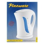 Pineware Cordless White Kettle PCPK03