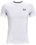 Men's Heatgear Armour Fitted Short Sleeve - WHITE-100 XL