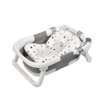 Compact Fold Up Bath With Cushion & Thermometer