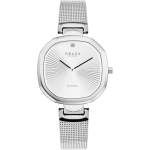 Brilliant - Steel White Dial Stainless Steel Mesh Strap Lds V277LXCIMC