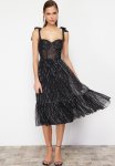 Chainmail Dress - Black