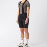 Ladies Supremo Thermo Bib Shorts 2.0 - Black XXL