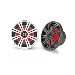 45KM84L- Kicker Marine 45KM84L 8INCH Coaxial Speakers With Light