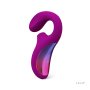 Enigma - Clitoral And G-spot Vibrator Massager With Suction - Deep Rose