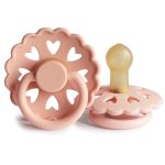 Fairytale X H.c Anderson Latex Pacifier - The Princess And The Pea "pretty In Peach" Size 1