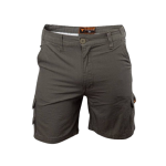 Semi Elasticated Walk Short 18CM Inleg - Olive