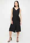 French Connection Culotte Crinkle Jumpsuit - Black