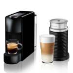 Nespresso Essenza MINI Coffee Machine With Aeroccino Milk Frother Bundle - Black - 90009465