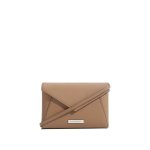 IKON Smooth Crossbody Wallet -mushroom