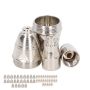 Plasma Cutter Consumable Kit 50PCS Copper Nozzle Electrode Strong Cut