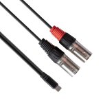 USB Type C To Dual Xlr Male Cable 1.8M