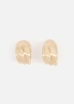Textured Huggie Hoop Earrings