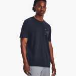 Under Armour Men's Elevated Pocket Short Sleeve Tee 410 Navy - 10XL