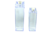 Milk Water Carton Transparent Plastic Bottle 1000ML And 500ML