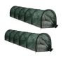 2PIECE Greenhouse Protection Net From Sun Heat Garden Tunnel Shade Cover