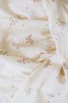 Ribbons Muslin Swaddle Blanket