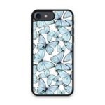 Custom Printed Tpu Cases - Apple Iphone 7 Apple Iphone 8 Apple Iphone Se 2020 Apple Iphone Se 2022 & 39 Blue Butterfly& 39