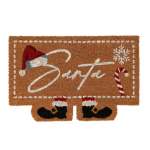 Doormat 39X59CM Santa