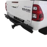 Toyota Hilux GD6 Rear Step Only Black 2020 For