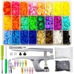 Craft 560 Sets T5 Snap Buttons No-sew With Snaps Pliers Kit & 19 Tools