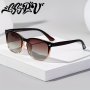 1pc Unisex Retro Polarized Glasses Trendy Driving Eyewear