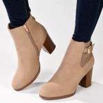 Madison Johnda Ankle Boot - Nude - 8
