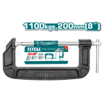 Totai Total G-Clamp 200MM 8" Malleable Cast Iron
