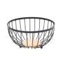 Nordic Style Metal Fruit Basket Household Decorative Basket Bowl 25CM